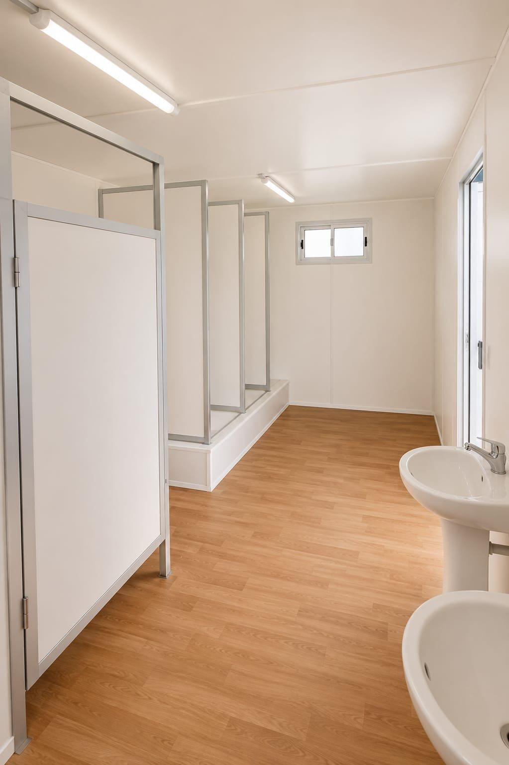 Baños modulares en Chile — proyecto Intercontainers 20