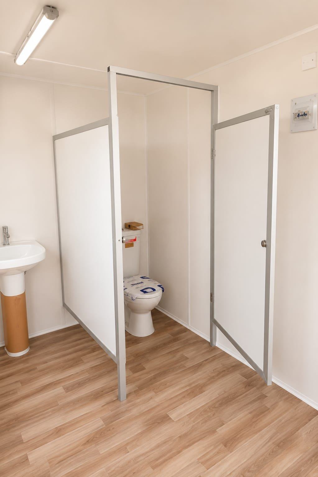 Baños modulares en Chile — proyecto Intercontainers 25