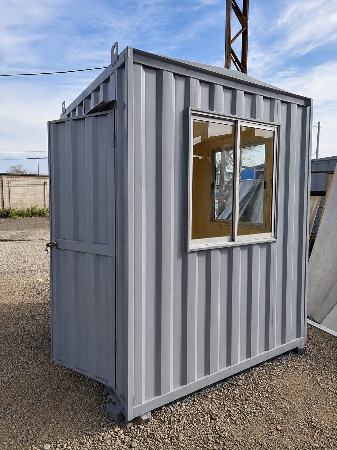 Casetas de guardia, proyecto realizado por Intercontainers