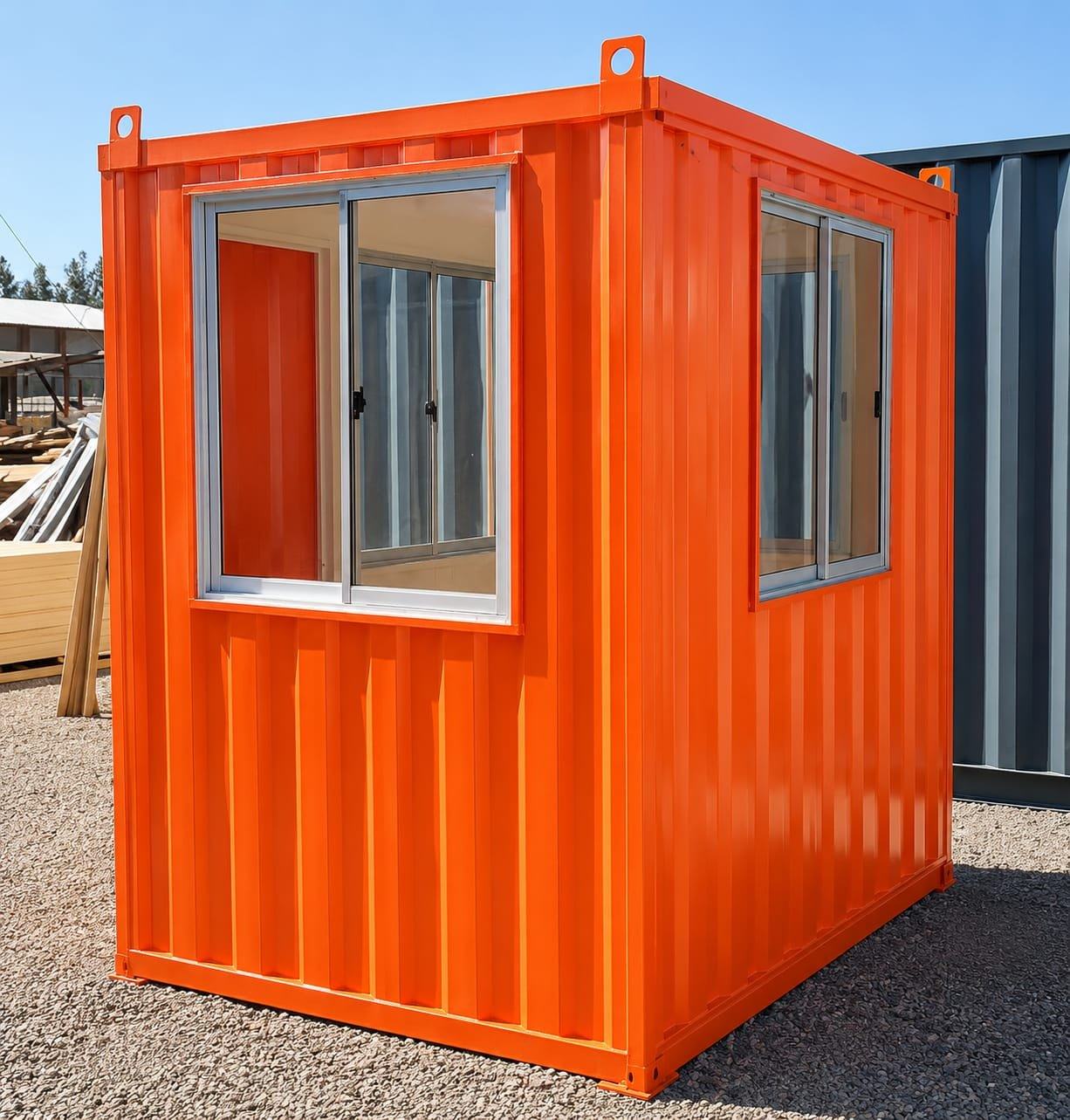 Casetas de guardia en Chile — proyecto Intercontainers 7