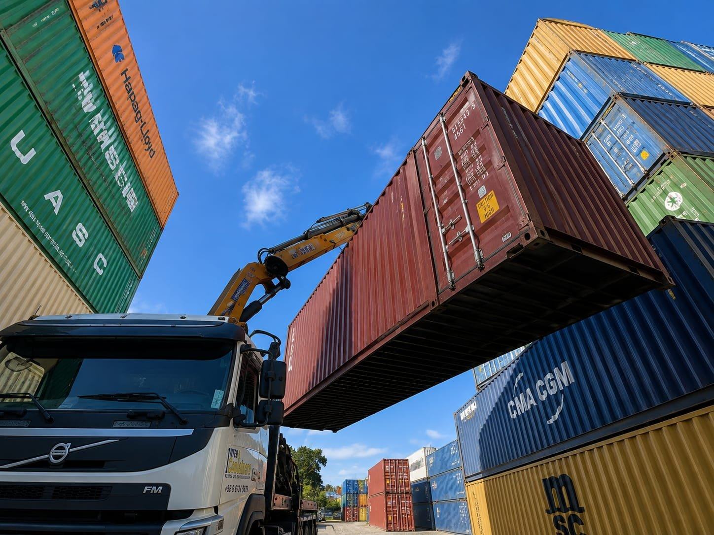 Containers marítimos, proyecto realizado por Intercontainers