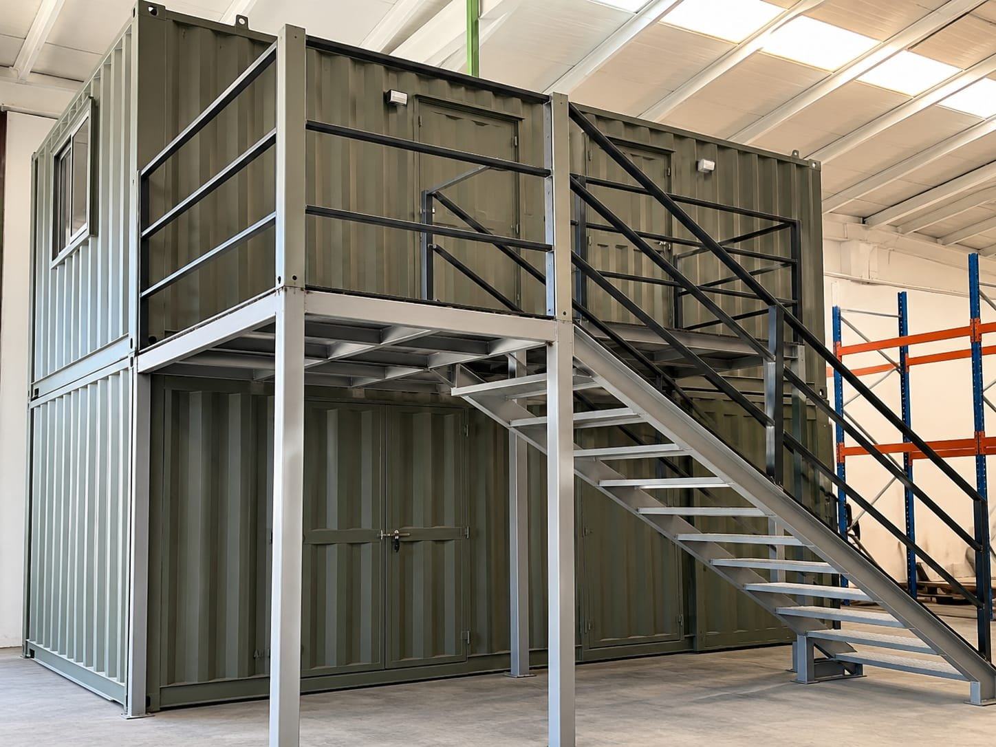 Oficinas modulares en Chile — proyecto Intercontainers 8