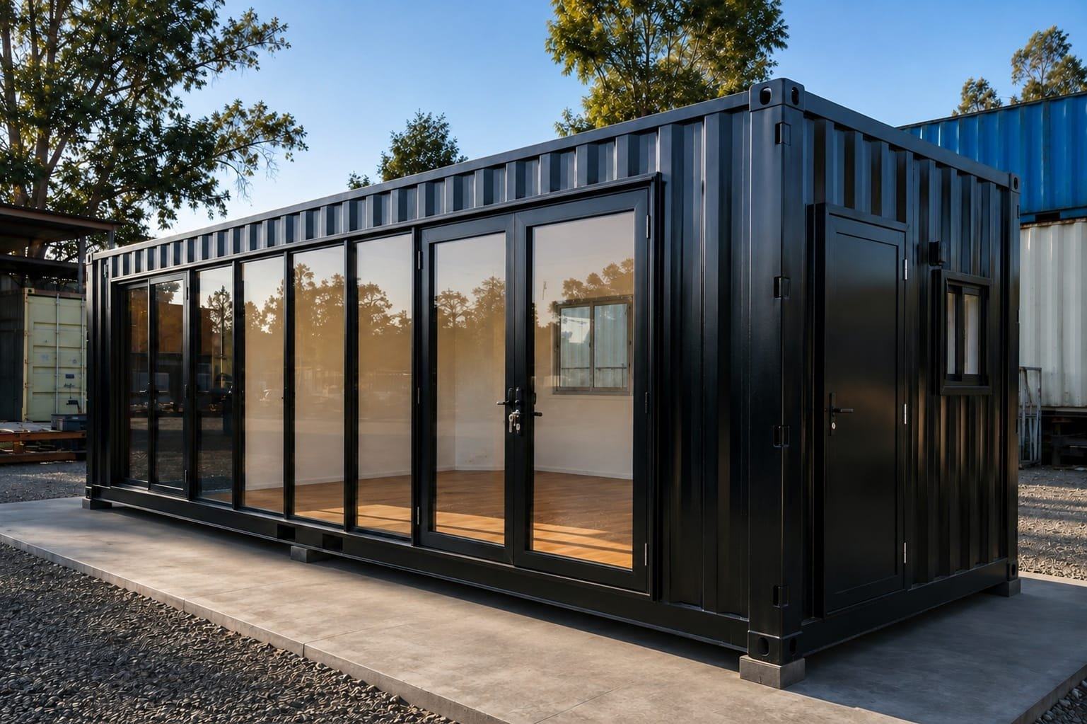 Containers sala de venta en Chile — proyecto Intercontainers 9